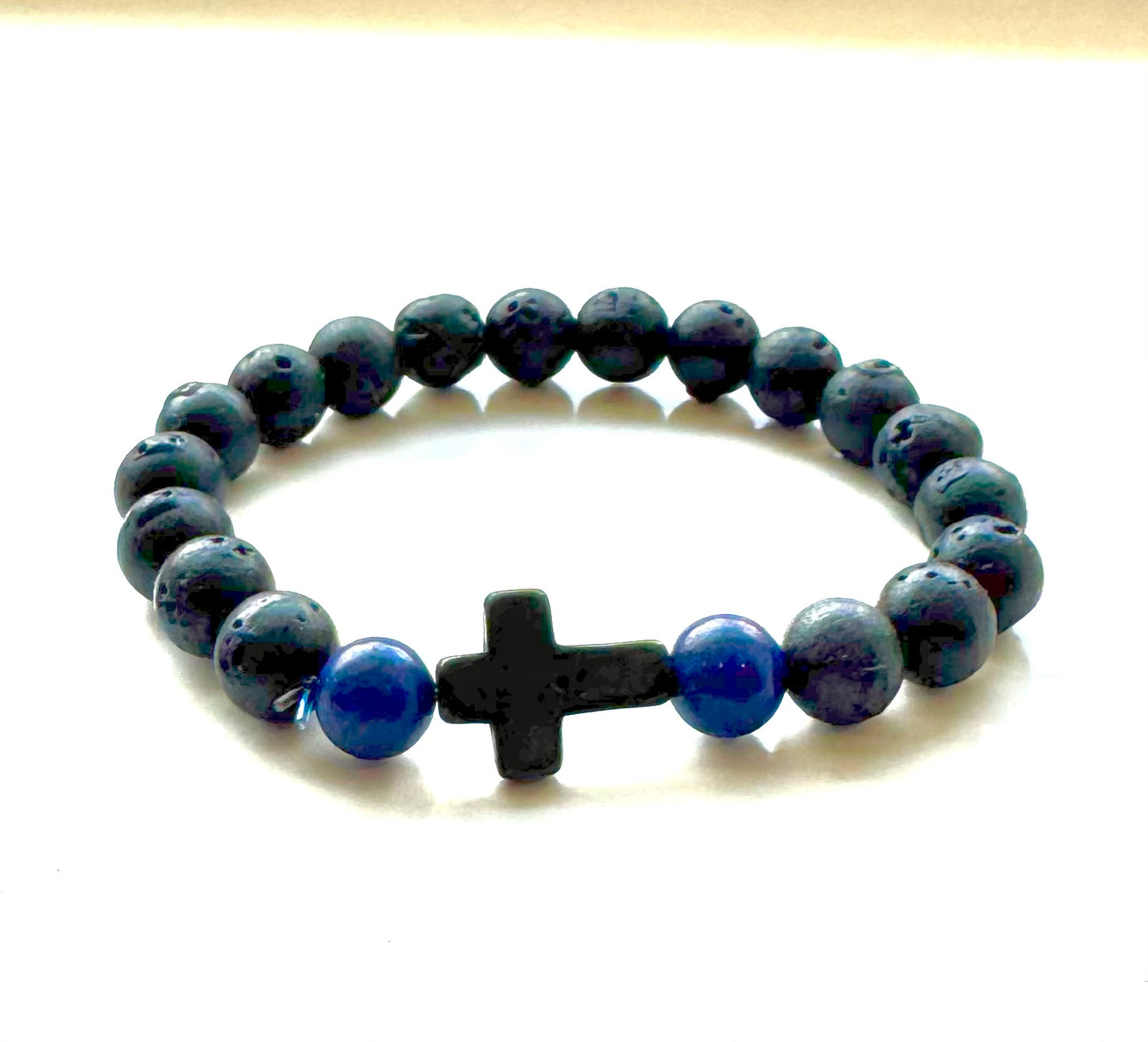 Cross Bead Bracelet