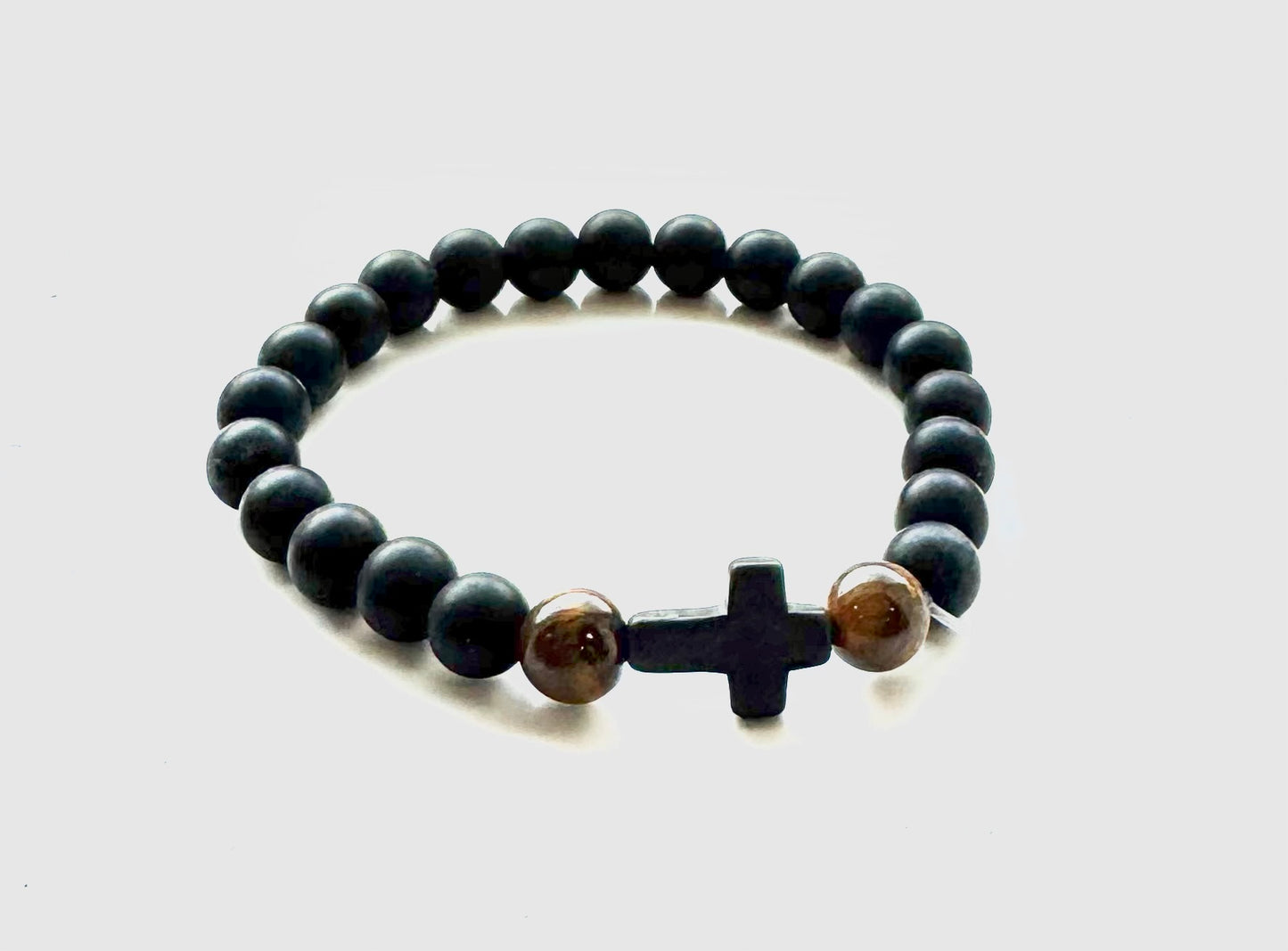Cross Bead Bracelet