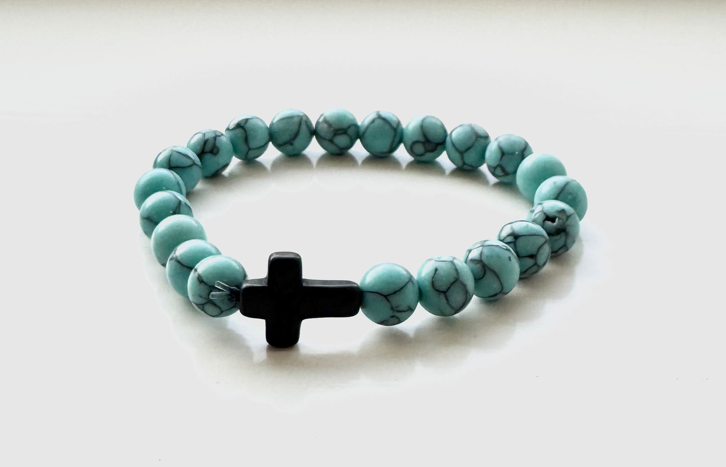 Cross Bead Bracelet